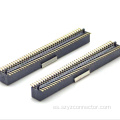 0,8 mm encabezado femenino filas duales SMT
